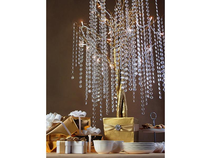 Nobranded 33 FT Crystal Clear Acryl Kralen Garland Kroonluchter Ophangende bruiloft supplie