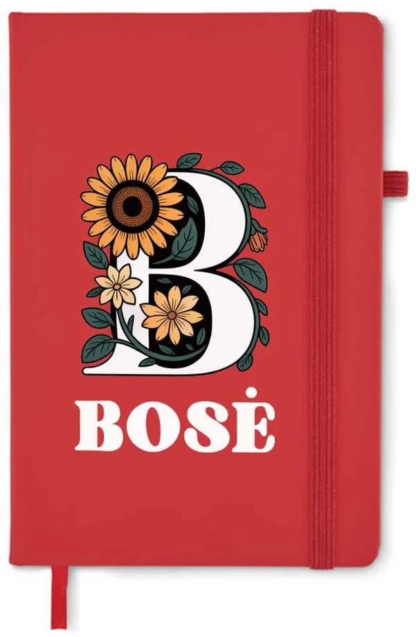 A5 formato užrašų knygelė "Bosė"