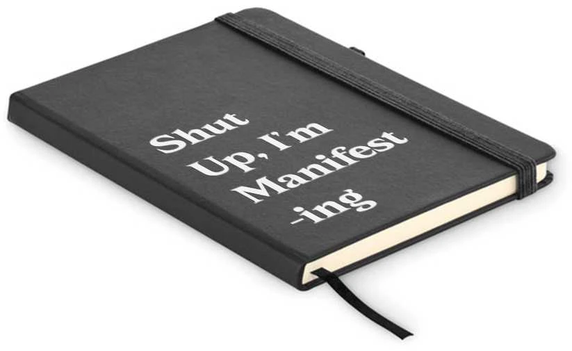 A5 formato užrašų knygelė "Manifesting"