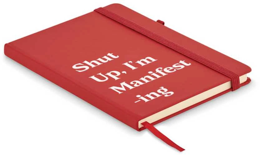 A5 formato užrašų knygelė "Manifesting"