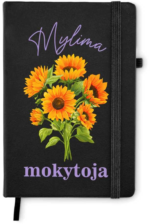 A5 formato užrašų knygelė "Mylima mokytoja"