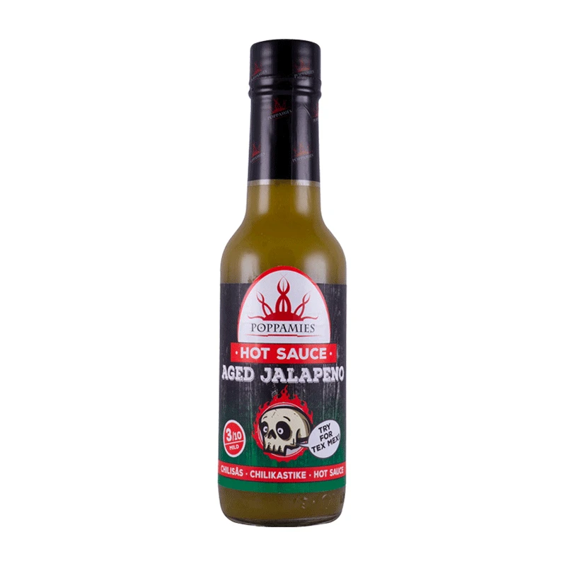 Poppamies Aštrus padažas "Aged Jalapeno", 150ml