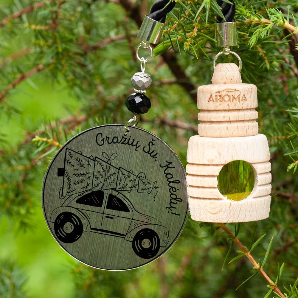 Automobilio kvapukas "Gražių Šv. Kalėdų!"