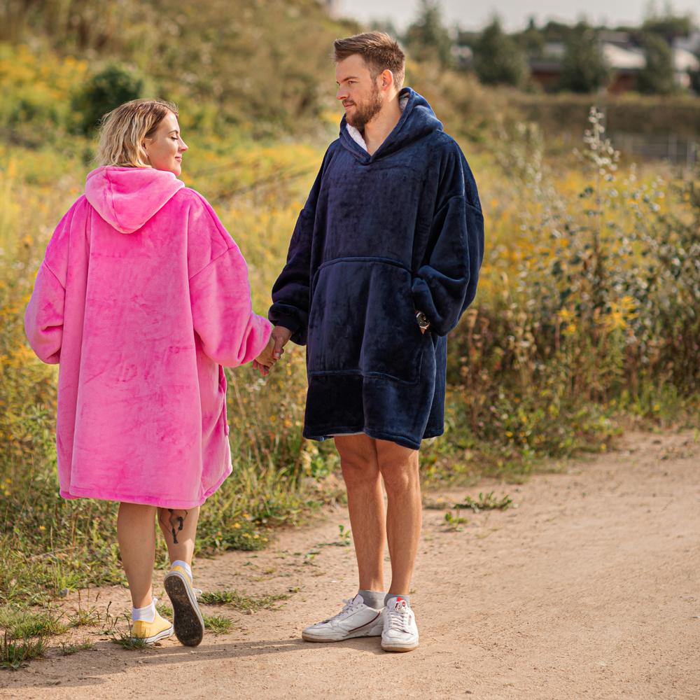 BARAMOOR džemperių - pledų komplektas "King & Queen"
