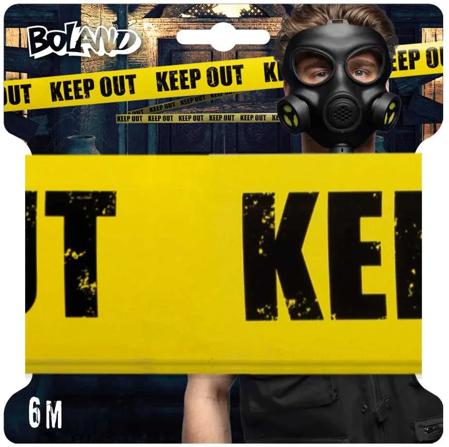 Barjerinė juosta "KEEP OUT"