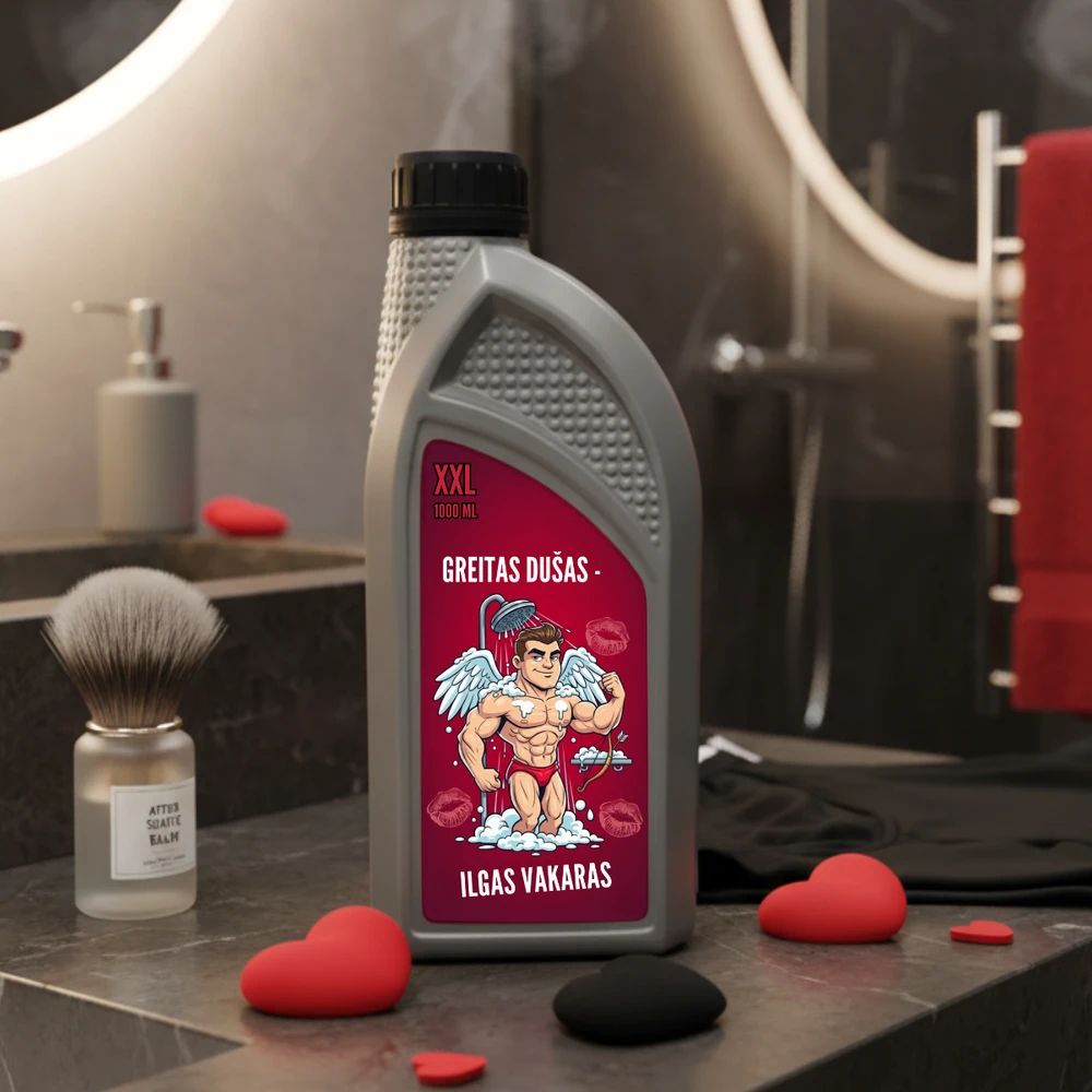 Bohemia Gifts XXL dušo želė "Greitas dušas - ilgas vakaras" (1000ml)