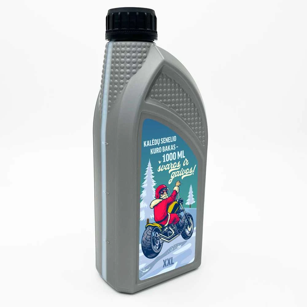 Bohemia Gifts XXL dušo želė "Kalėdų Senelio kuro bakas" (1000ml)