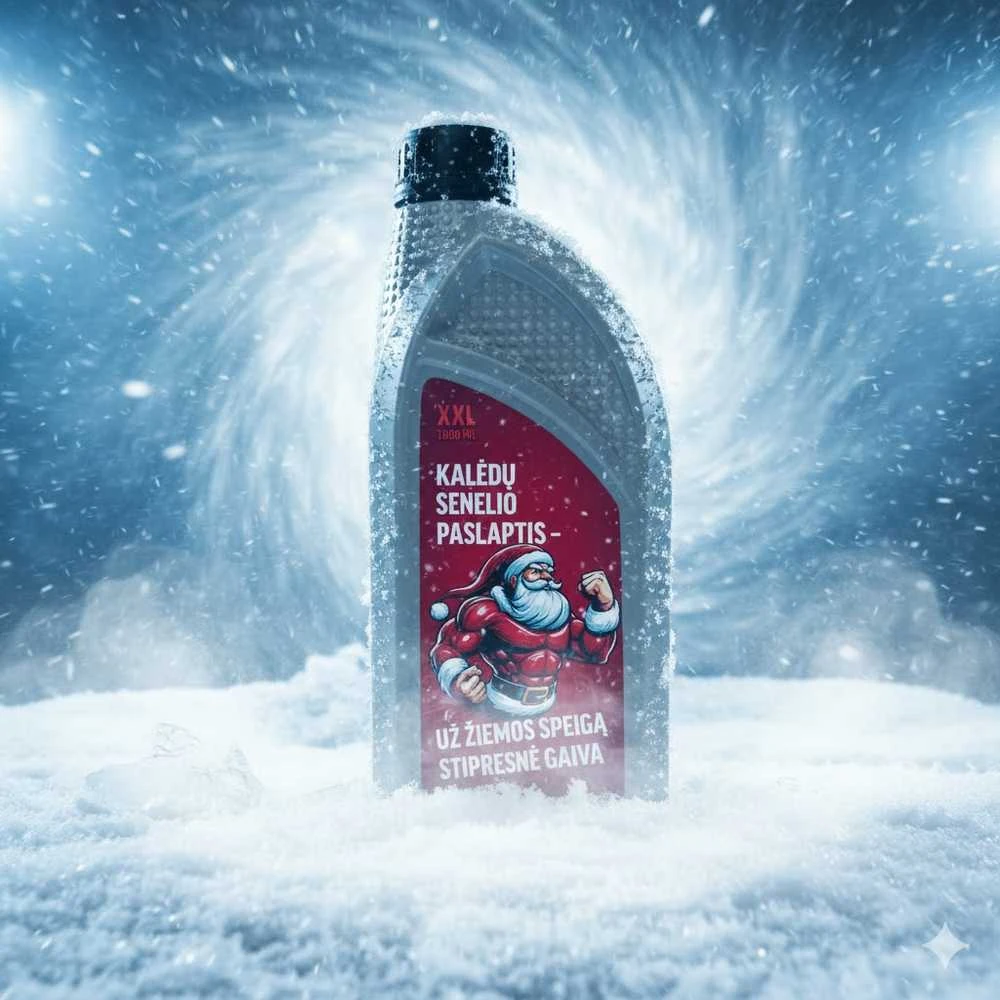 Bohemia Gifts XXL dušo želė "Kalėdų Senelio paslaptis" (1000ml)