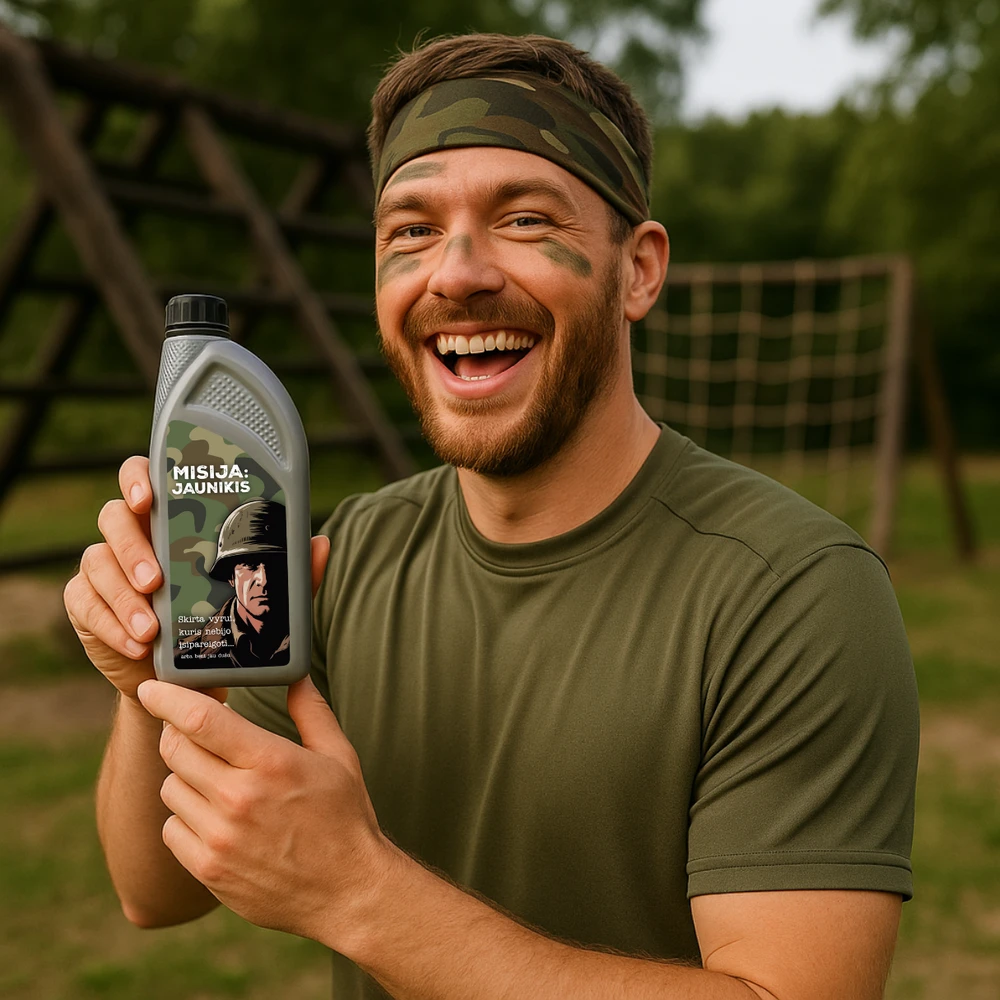 Bohemia Gifts XXL dušo želė "Misija: Jaunikis" (1000ml)