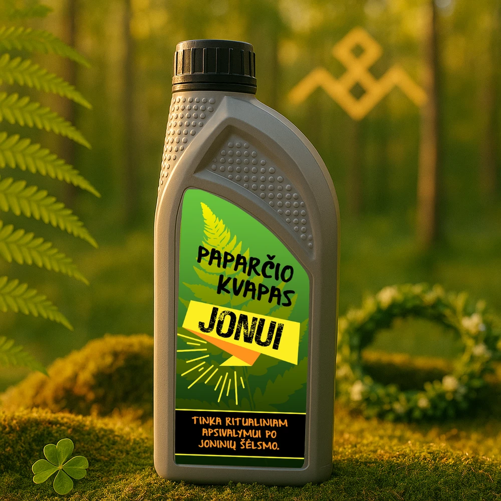 Bohemia Gifts XXL dušo želė "Paparčio kvapas Jonui" (1000ml)