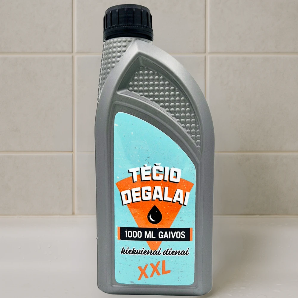 Bohemia Gifts XXL dušo želė "Tėčio degalai" (1000ml)