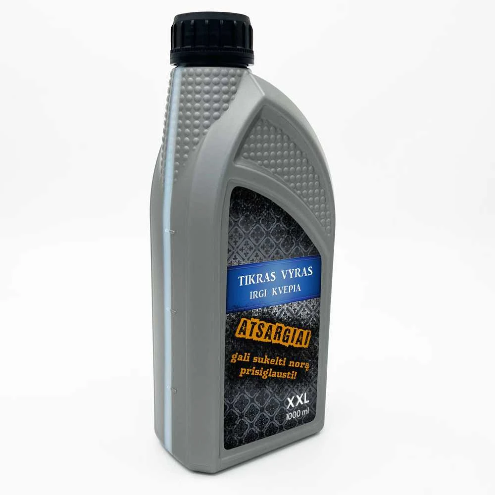 Bohemia Gifts XXL dušo želė "Tikras vyras irgi kvepia" (1000ml)