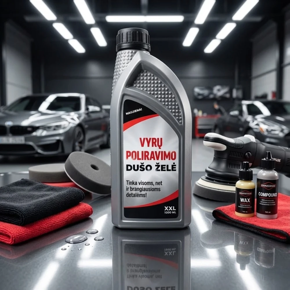 Bohemia Gifts XXL dušo želė "Vyrų poliravimui" (1000ml)