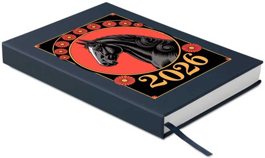 Darbo kalendorius "2026 - Ugninio Arklio metai"