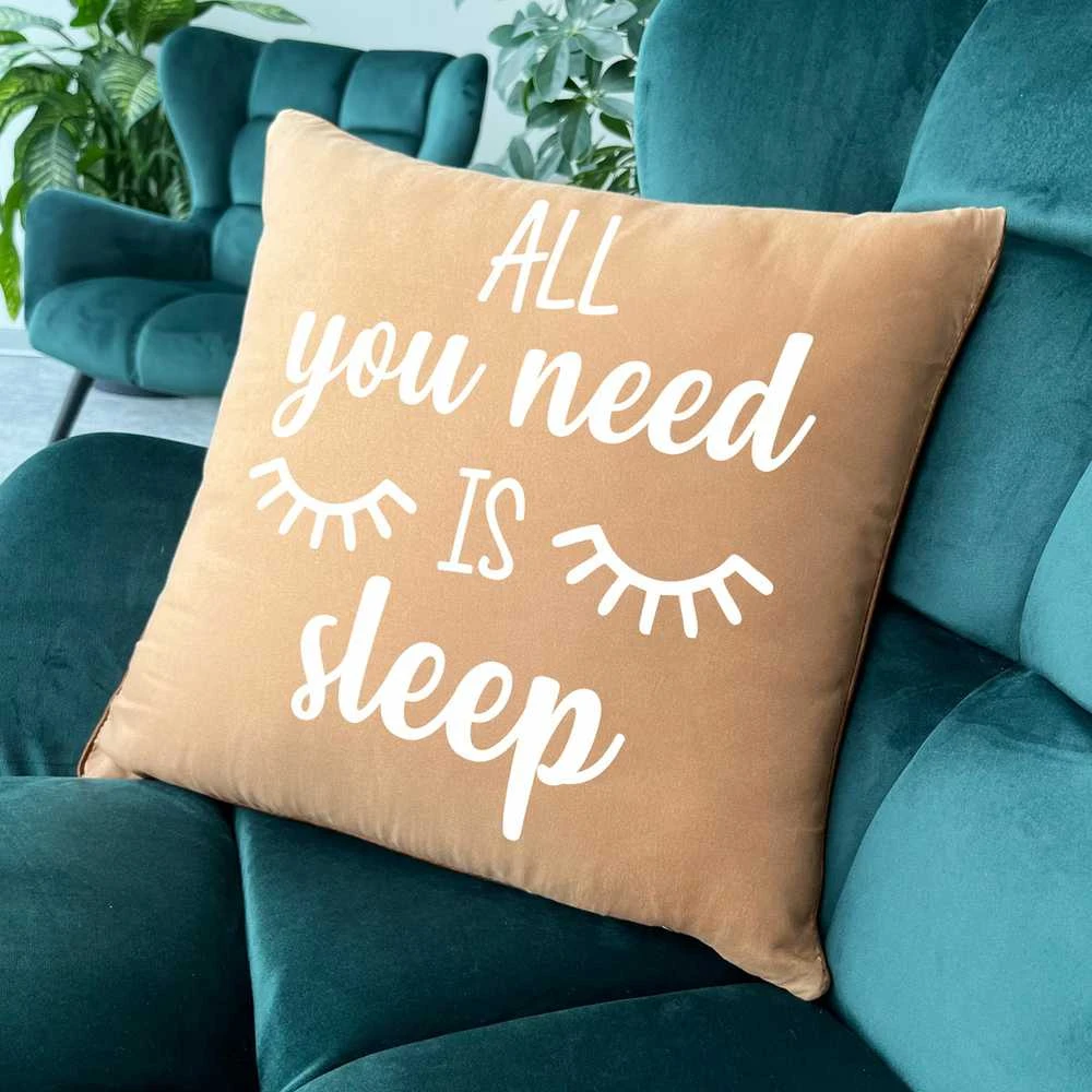 Dekoratyvinė pagalvėlė "All you need is sleep"