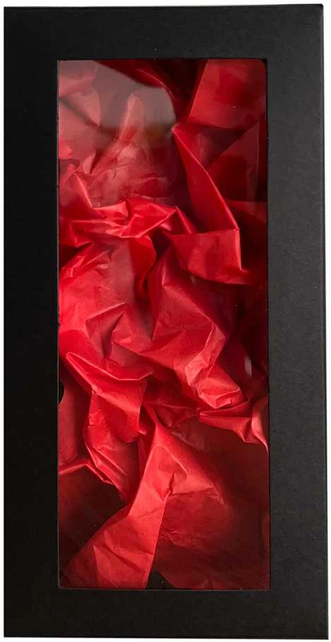 Dovanų dėžutė, juoda 200x90x30mm