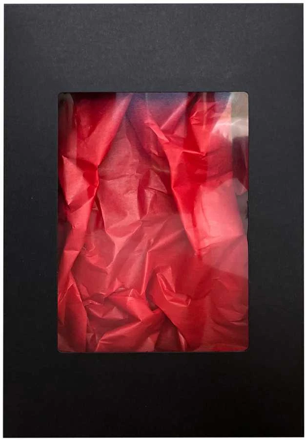 Dovanų dėžutė, juoda 250x155x50mm