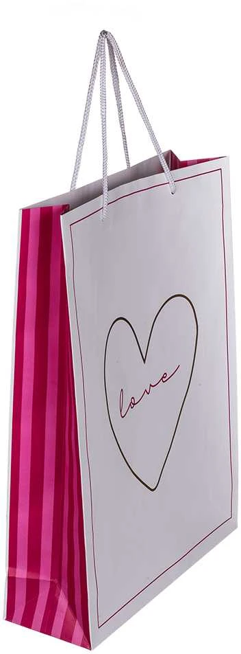 Dovanų maišelis "Love" (34x25x8,5cm)