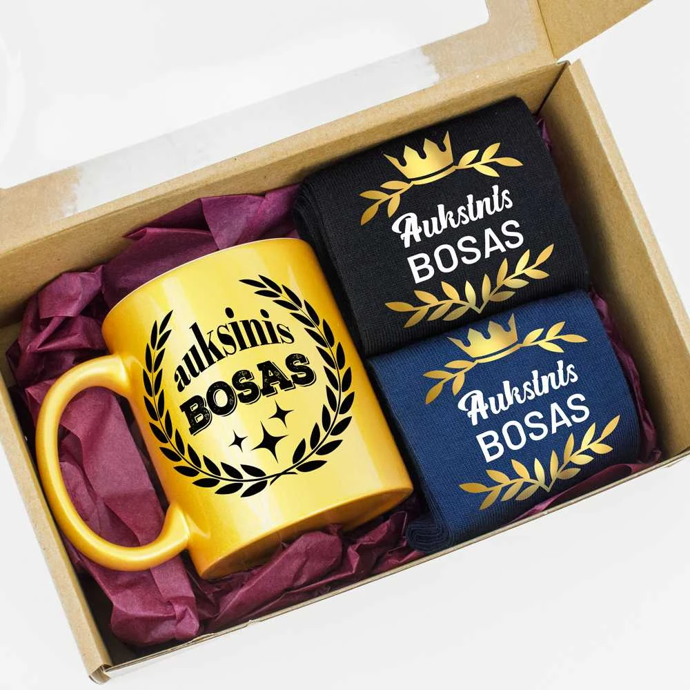 Dovanų rinkinys "Auksinis Bosas"