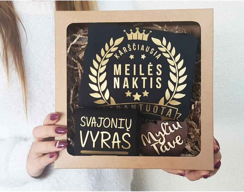 Dovanų rinkinys "Auksinis vyras"