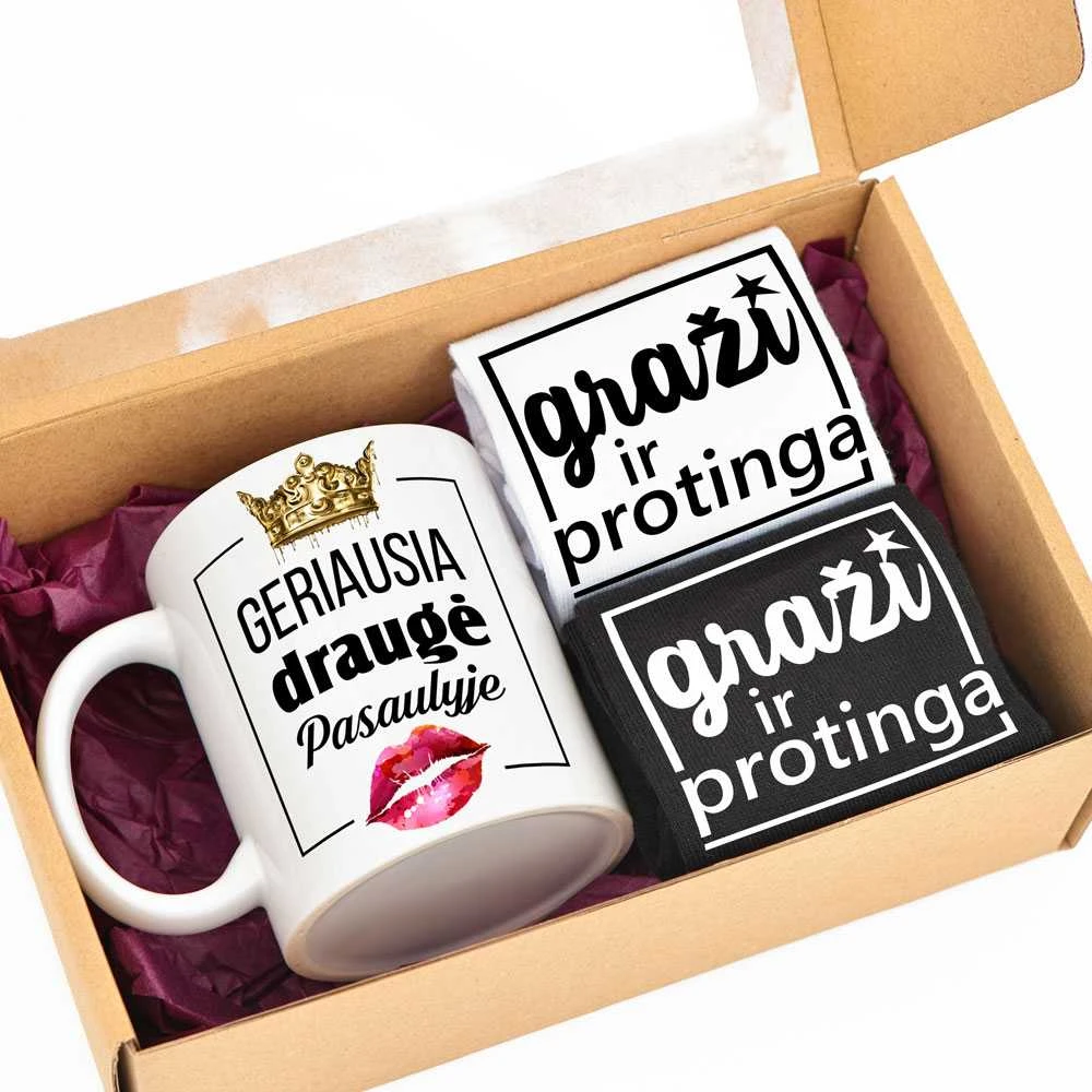 Dovanų rinkinys "Geriausia draugė"