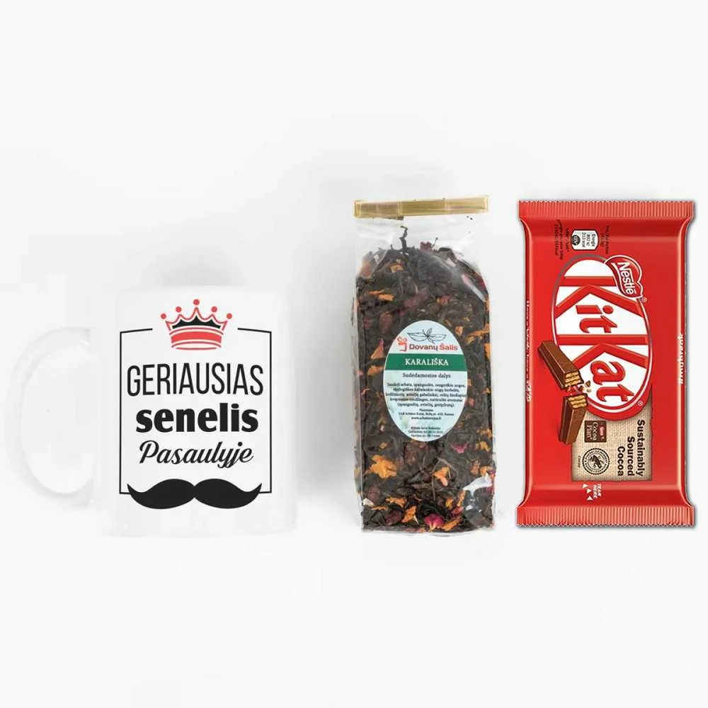 Dovanų rinkinys „Geriausias senelis pasaulyje“