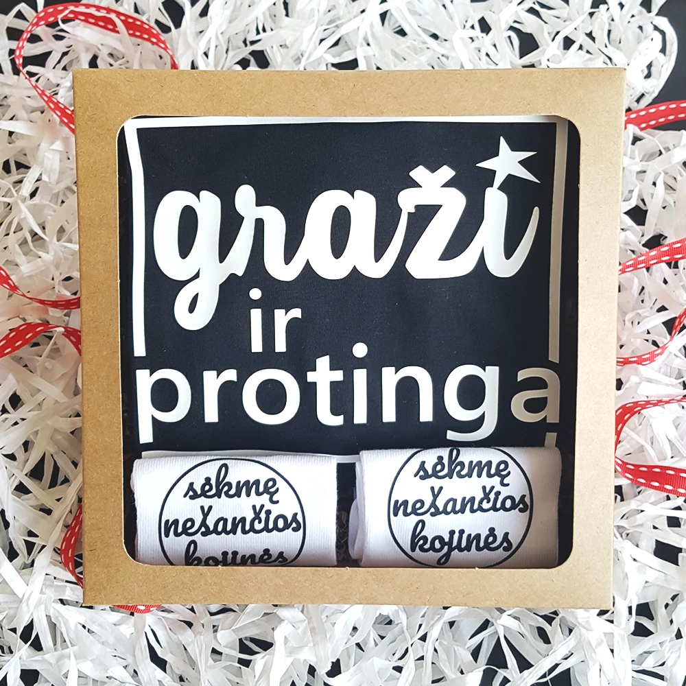 Dovanų rinkinys "Graži ir protinga"