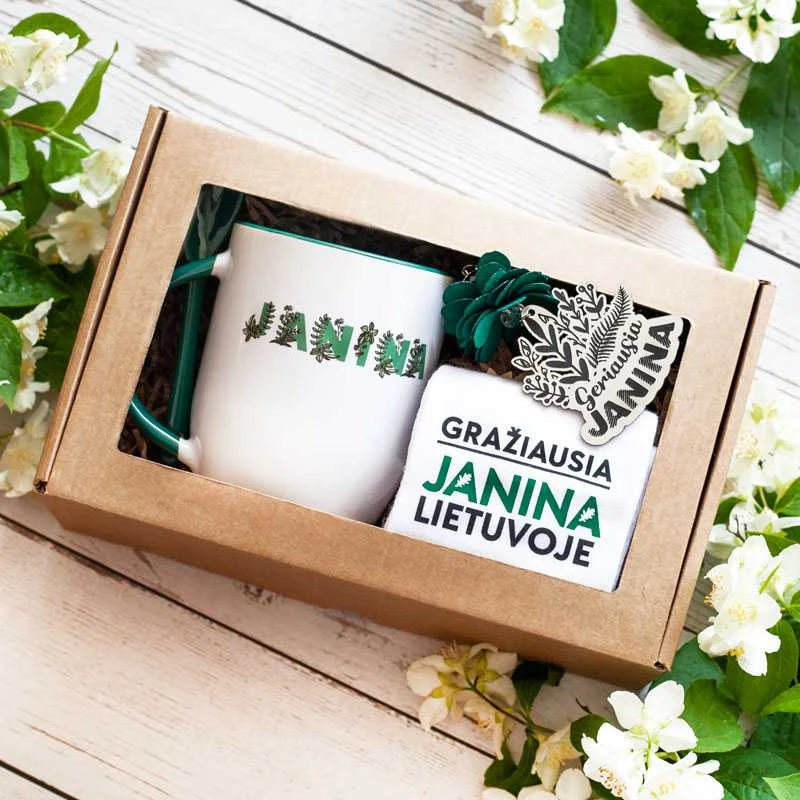 Dovanų rinkinys "Gražiausia Janina"