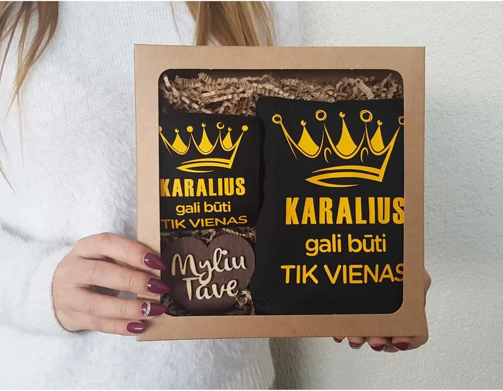 Dovanų rinkinys "Karalius gali būti tik vienas"