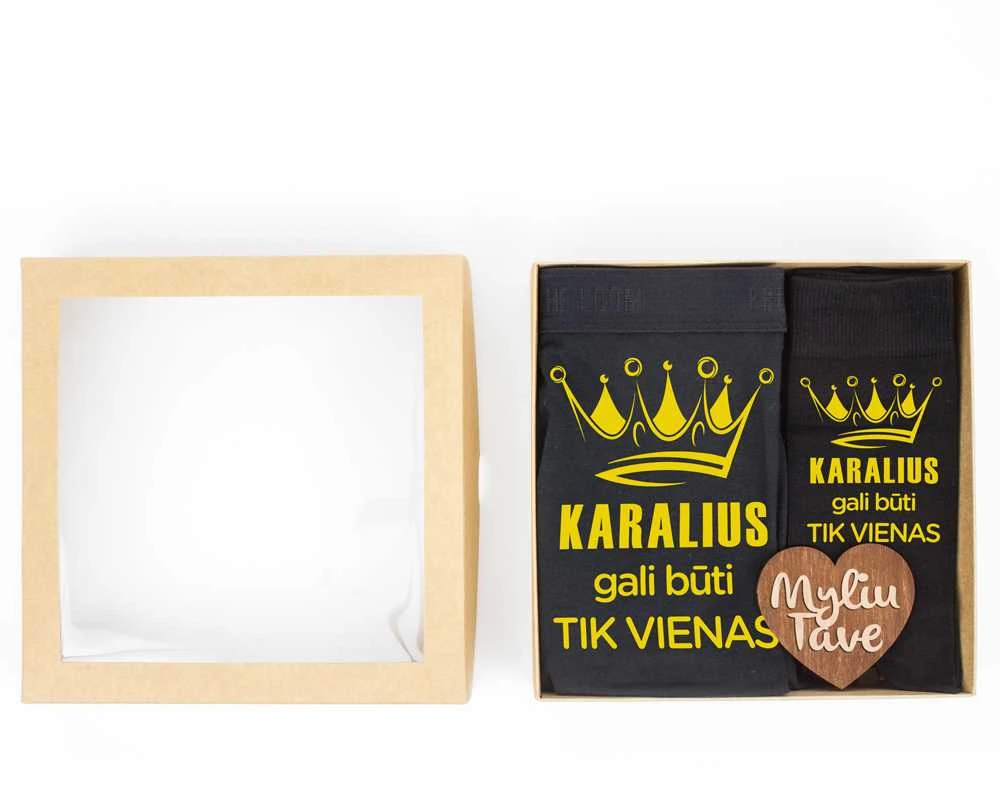 Dovanų rinkinys "Karalius gali būti tik vienas"