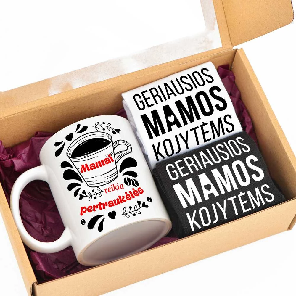 Dovanų rinkinys "Mamai reikia pertraukėlės"