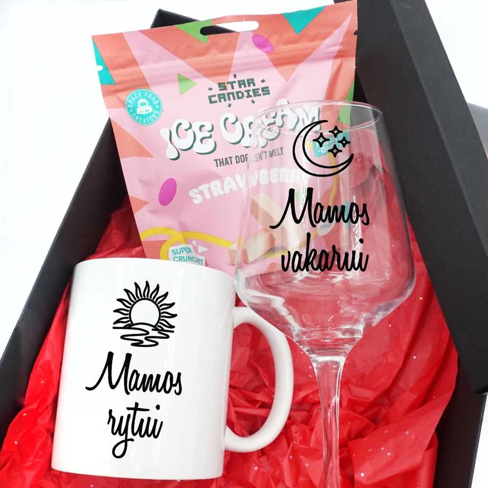 Dovanų rinkinys "Mamos rytui ir vakarui"