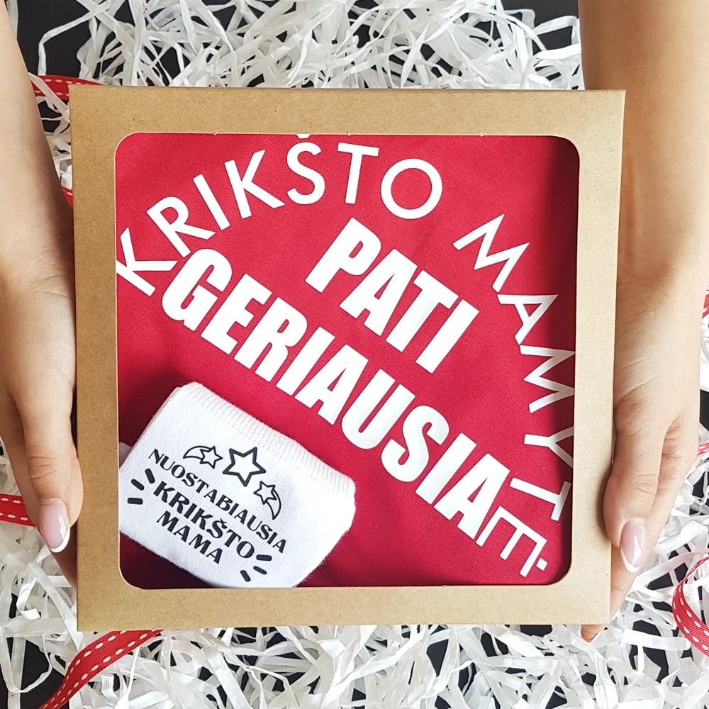 Dovanų rinkinys "Nuostabiausia krikšto mama"