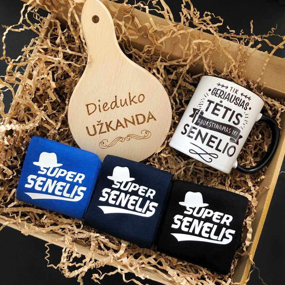 Dovanų rinkinys „Super senelis“