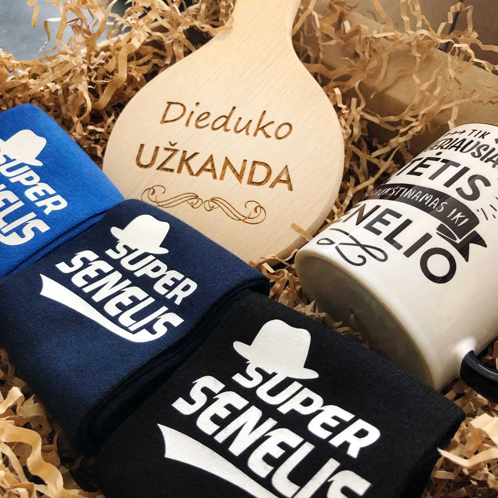 Dovanų rinkinys „Super senelis“