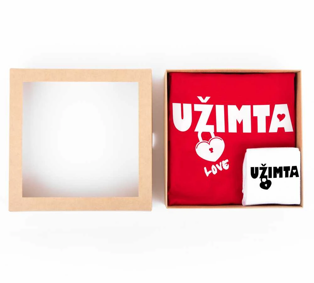 Dovanų rinkinys "Užimta"
