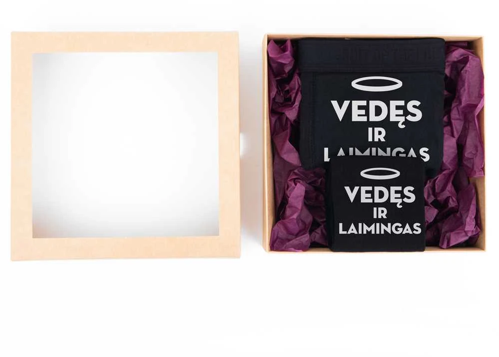 Dovanų rinkinys "Vedęs ir laimingas"