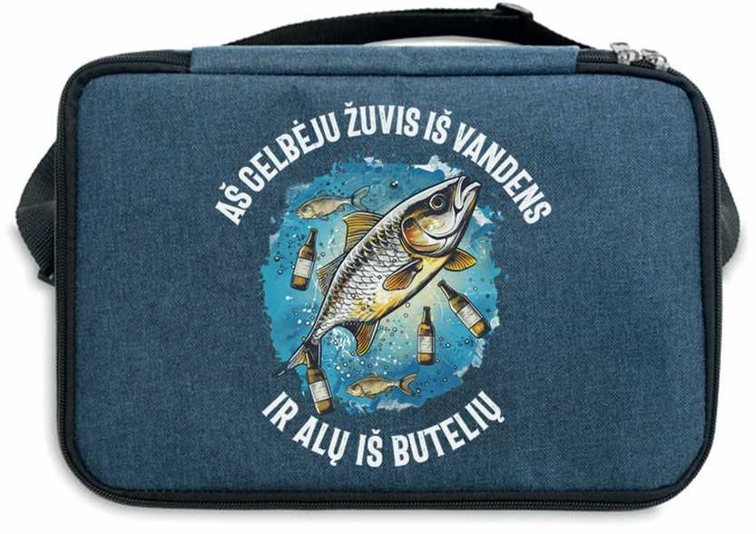 Dviejų skyrių šaltkrepšis "Gelbėju žuvis"