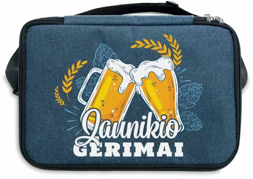 Dviejų skyrių šaltkrepšis "Jaunikio gėrimai"