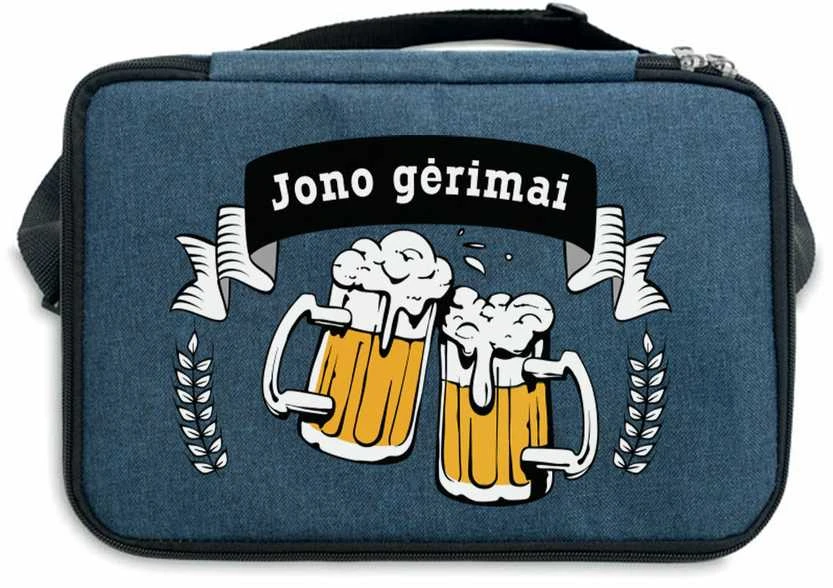 Dviejų skyrių šaltkrepšis "Jono gėrimai"