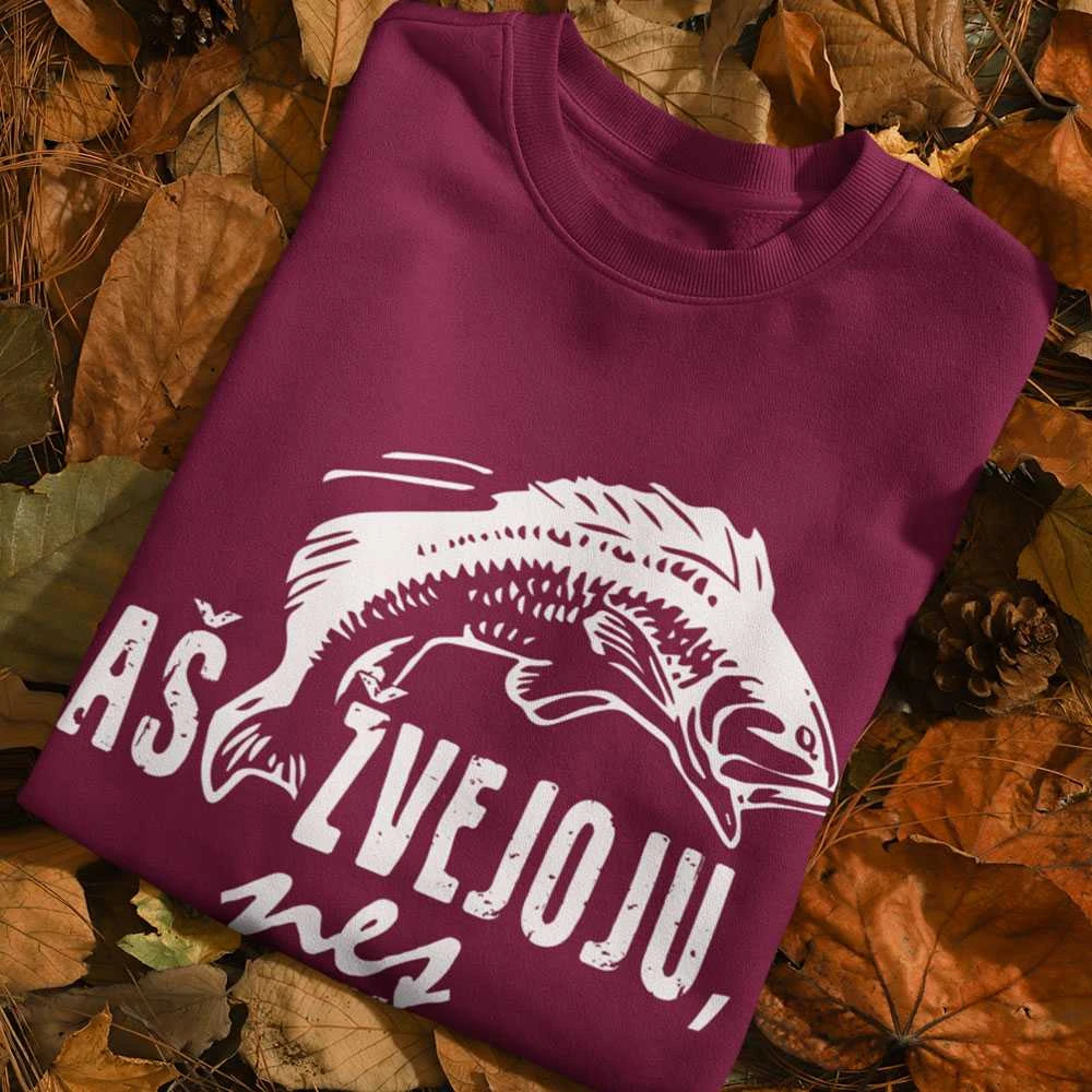 Džemperis "Aš žvejoju" (be kapišono)