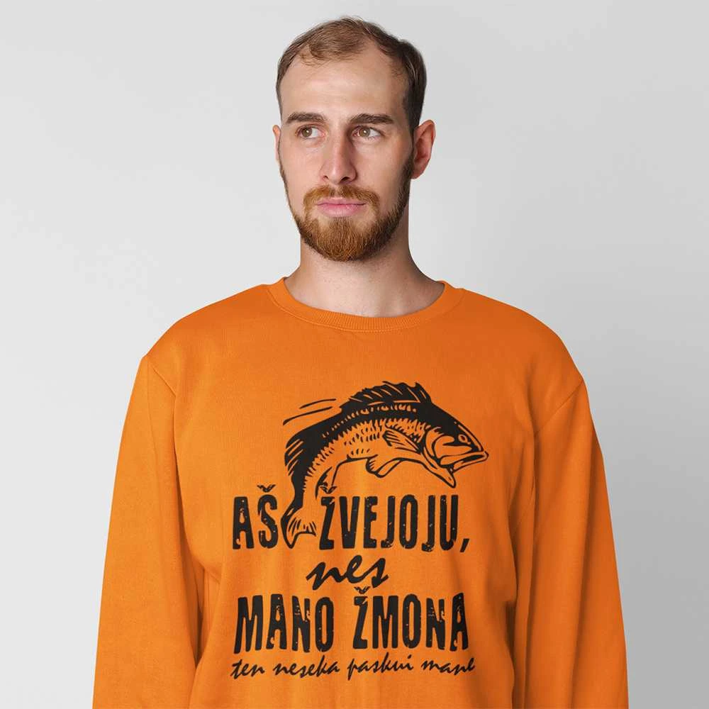 Džemperis "Aš žvejoju" (be kapišono)
