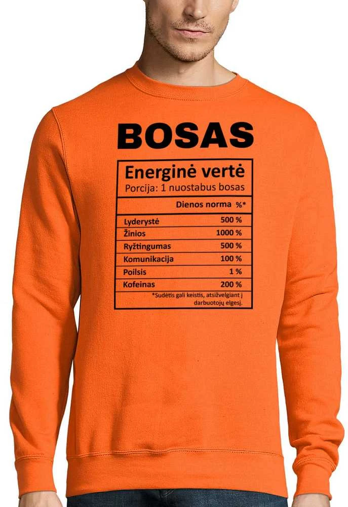 Džemperis "Boso sudėtis" (be kapišono)