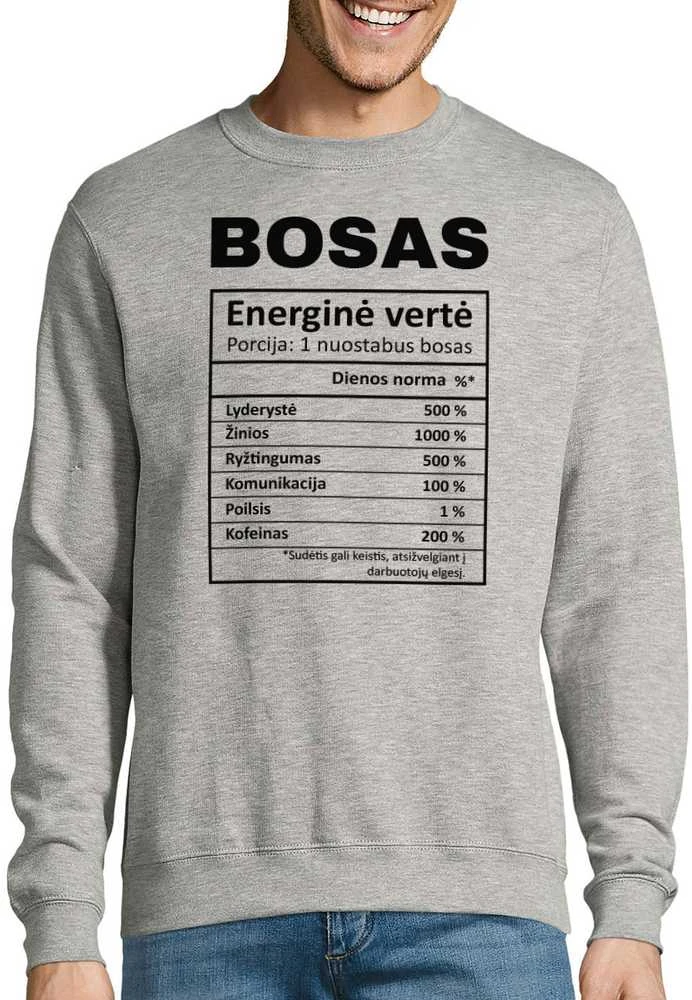 Džemperis "Boso sudėtis" (be kapišono)