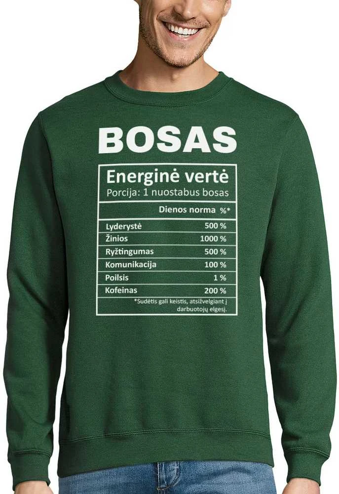 Džemperis "Boso sudėtis" (be kapišono)
