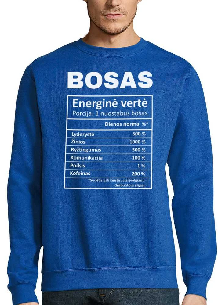 Džemperis "Boso sudėtis" (be kapišono)
