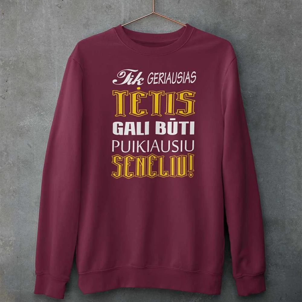 Džemperis "Geras tėtis - puikus senelis" (be kapišono)