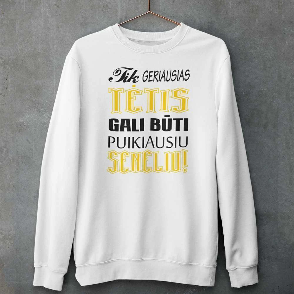 Džemperis "Geras tėtis - puikus senelis" (be kapišono)
