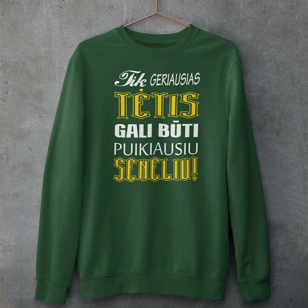 Džemperis "Geras tėtis - puikus senelis" (be kapišono)