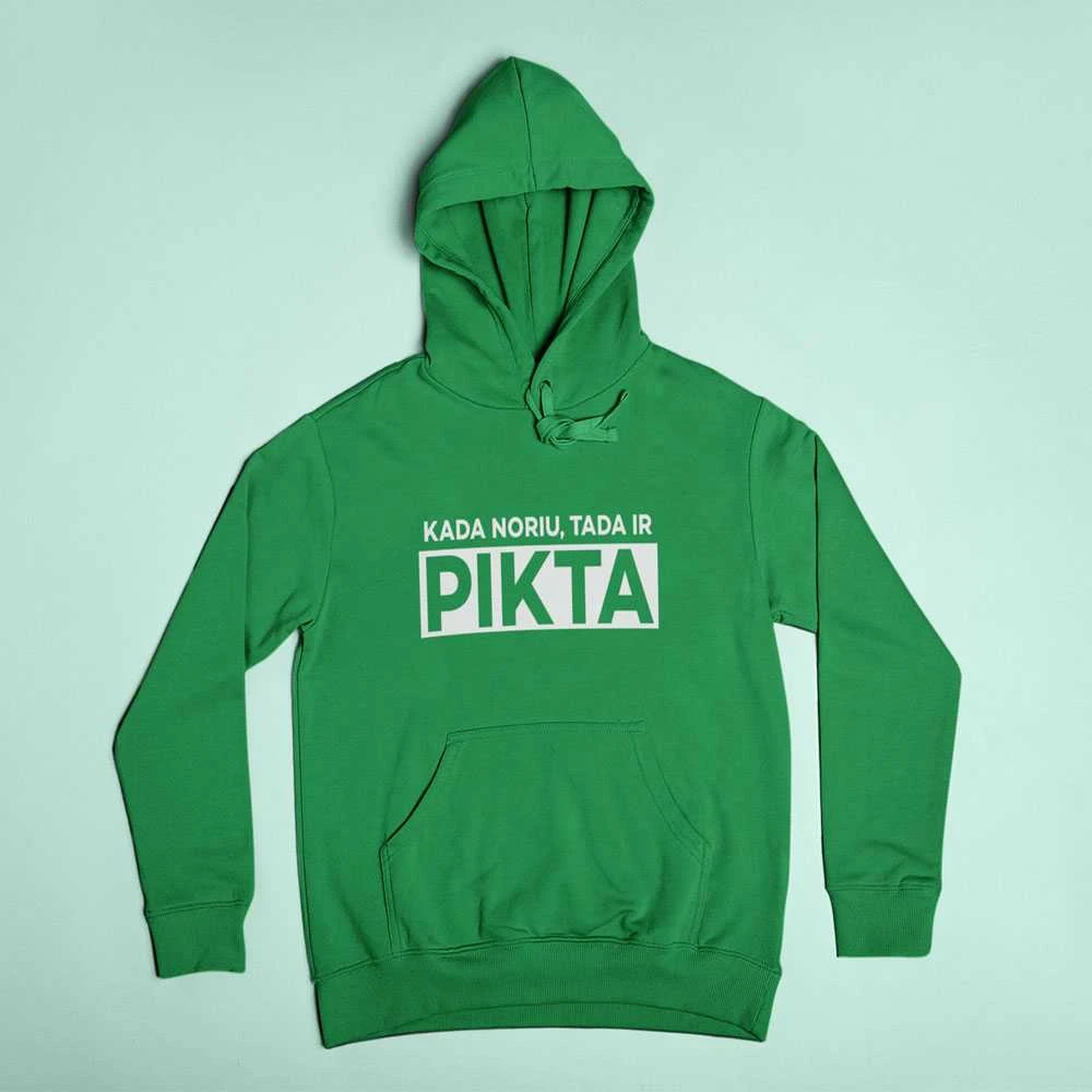 Džemperis "Kada noriu, tada ir pikta"